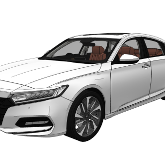 超精细汽车模型 本田 雅阁 Honda Accord